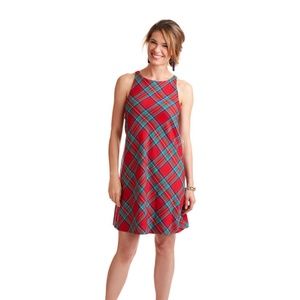 Vineyards Vine Jolly Plaid Shift Dress